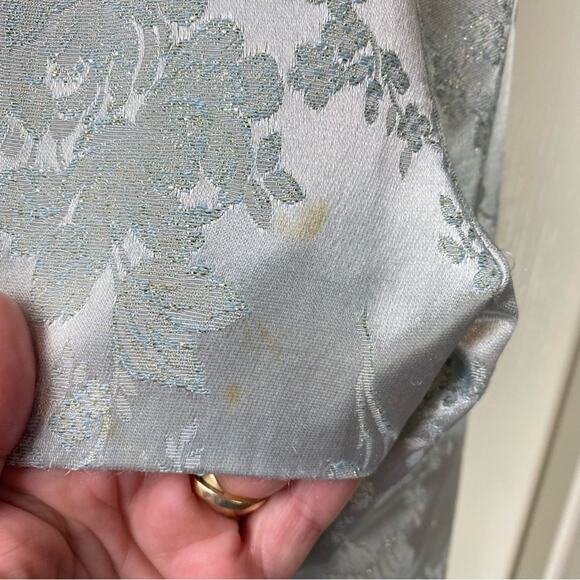 Vintage Steppin Out Formal Gown with Bolero Jacket Blue Size 13/14 Made in USA - Picture 7 of 15